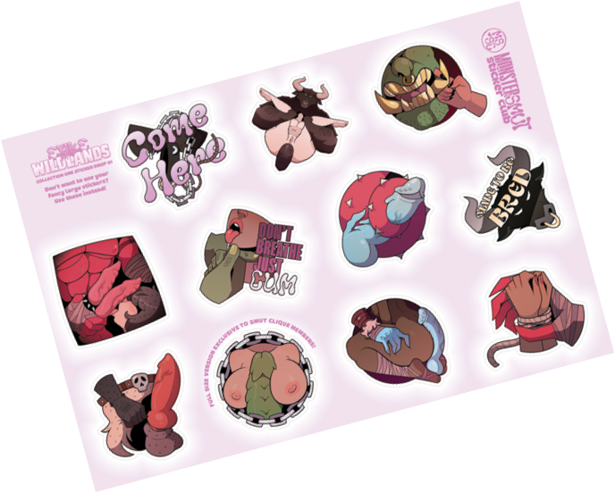 Triple Sticker Sheet Bundle (Collection One) – Image #1