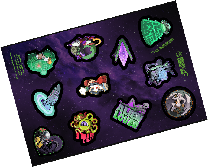 Triple Sticker Sheet Bundle (Collection One) – Image #3