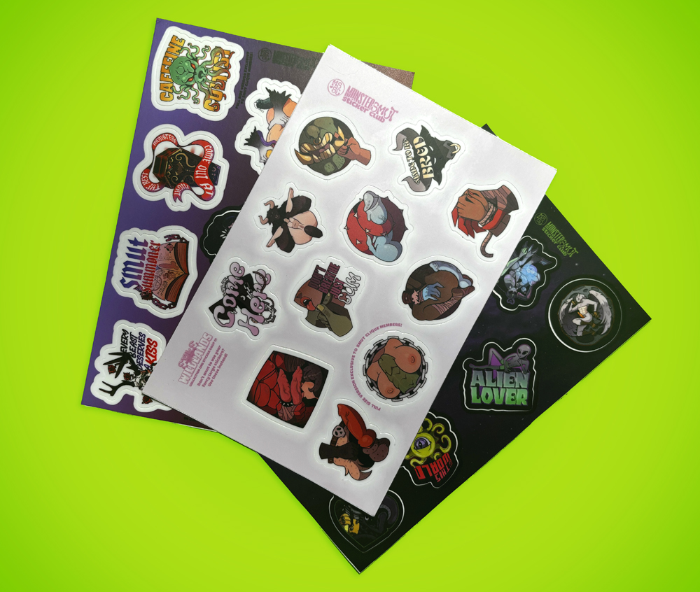 Triple Sticker Sheet Bundle (Collection One)